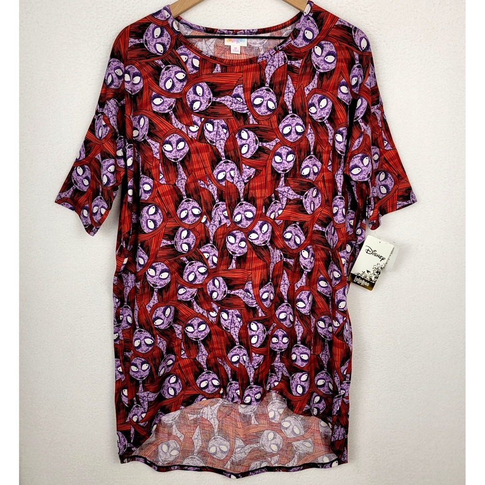 Disney Sally Skellington Tunic‎ Top Womens M LuLaRoe NWT Spooky Gothic